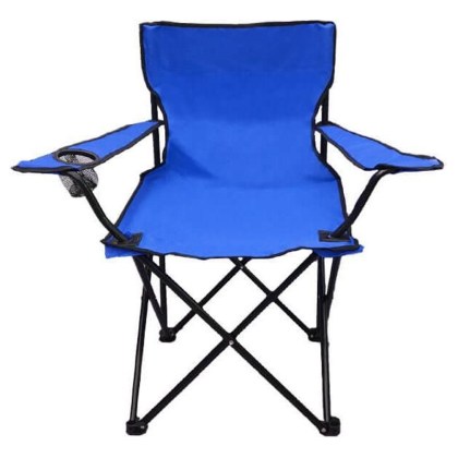 καρέκλα-camping-με-θήκη-σπαστή-μπλε-52x52x88cm
